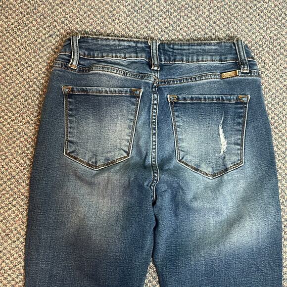 Kancan High Rise distressed Skinny 7/27 - Picture 4 of 4